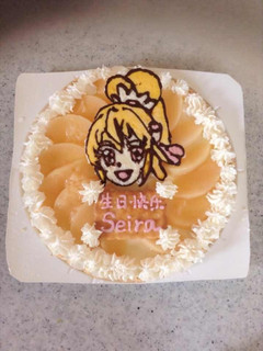 ドキドキプリキュアバースデーケーキ-レシピのメイン写真