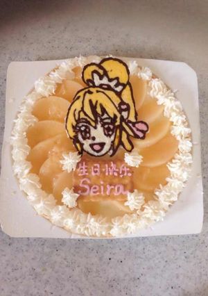 ドキドキプリキュアバースデーケーキ-レシピのメイン写真