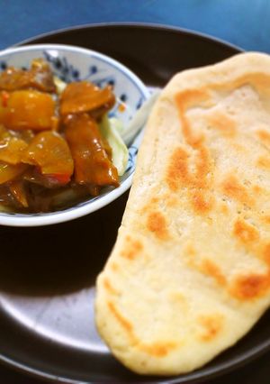 ビニール袋で簡単♬ヘルシー豆腐入りナン-レシピのメイン写真