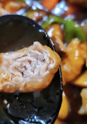 豚小間肉で酢豚♪-レシピのメイン写真