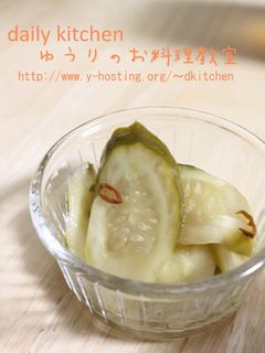 胡瓜のナンプラー炒め-レシピのメイン写真