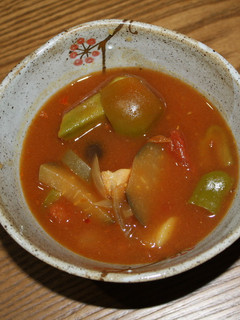夏でも食べやすいトマトカレースープ-レシピのメイン写真