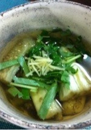 焼き茄子のお吸い物-レシピのメイン写真