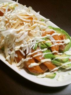 アボカドとサーモンのマヨネーズ和え-レシピのメイン写真