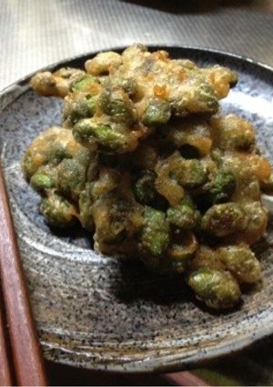 枝豆のマヨかき揚げ-レシピのメイン写真