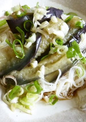 なすの揚げ浸し☆素麺-レシピのメイン写真