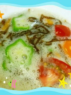 栄養満点☆もずく納豆^^-レシピのメイン写真