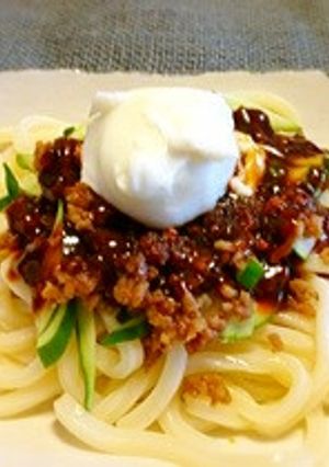 簡単ジャージャー麺風うどん★-レシピのメイン写真