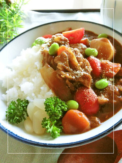 地産地消*子供と作る『ふくいカレー』-レシピのメイン写真