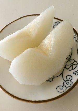 梨や林檎の変色と傷みの防止法-レシピのメイン写真