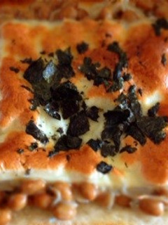 和風♡しらすと納豆のチーズトースト-レシピのメイン写真