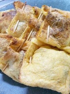 ビールのおつまみに☆肉野菜いなり詰め-レシピのメイン写真