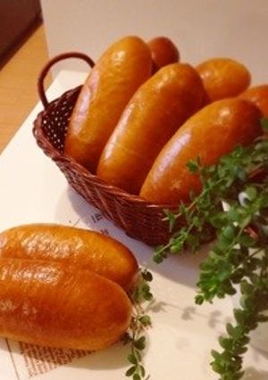 ツヤツヤコッペパン☆-レシピのメイン写真
