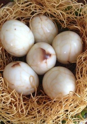 たまご大量消費！模様付きゆで卵の巣-レシピのメイン写真