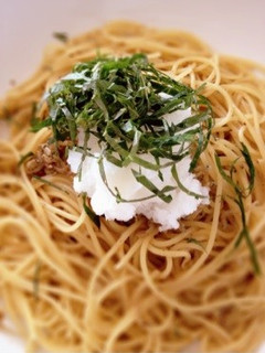 簡単美味しい!じゃこと大葉の和風パスタ-レシピのメイン写真
