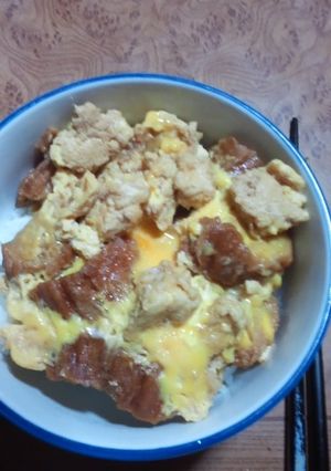 簡単、油麩丼。-レシピのメイン写真
