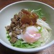 豚肉と長芋のごま冷やしうどん