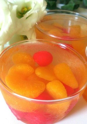 みかん缶で簡単♪フルーツゼリー-レシピのメイン写真
