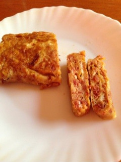 素早く出来るコンビーフオムレツ-レシピのメイン写真