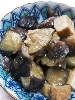 なすと厚揚げの味噌煮-レシピのメイン写真