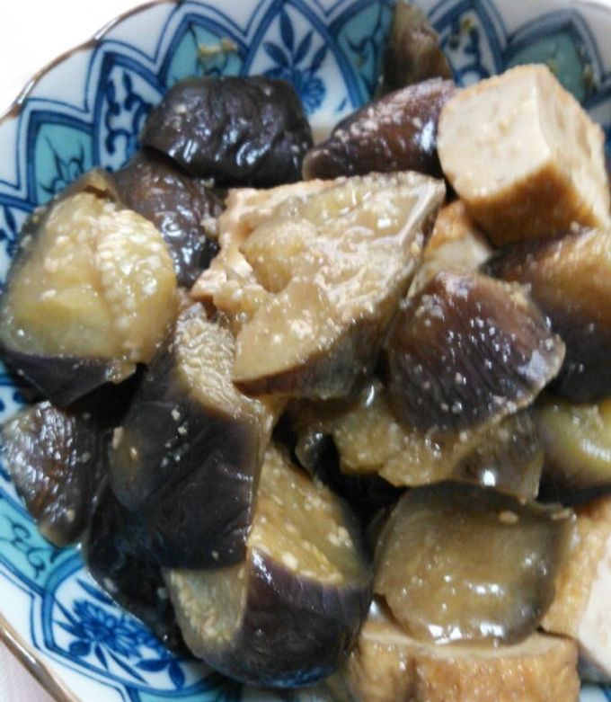 なすと厚揚げの味噌煮-レシピのメイン写真