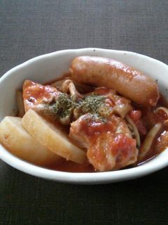 炊飯器で♡チキンのトマト煮込み-レシピのメイン写真
