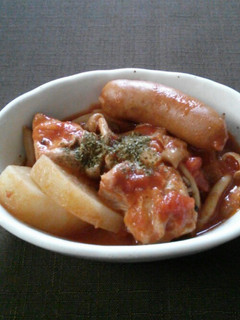 炊飯器で♡チキンのトマト煮込み-レシピのメイン写真