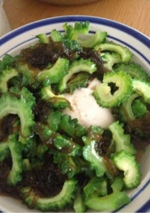 ゴーヤともずく酢の和え物-レシピのメイン写真