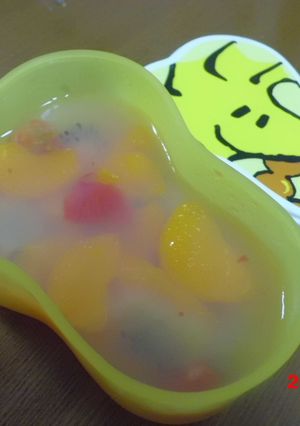 寒天デザート　-レシピのメイン写真