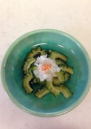 やみつきおつまみ！ゴーヤみぞれポン酢-レシピのメイン写真