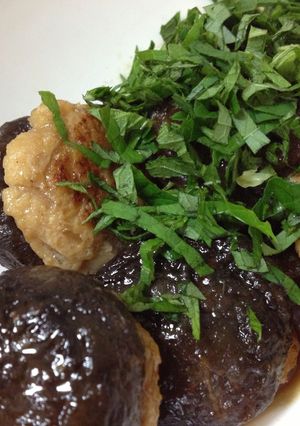 簡単♡塩麹入り椎茸の肉詰め-レシピのメイン写真