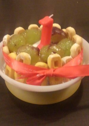 １歳の誕生日ケーキ-レシピのメイン写真