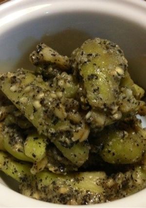 レンジで簡単！なすの胡麻和え-レシピのメイン写真