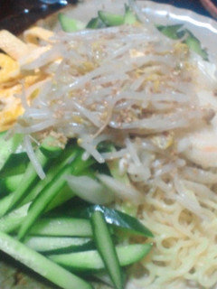 もやしメインの簡単冷麺-レシピのメイン写真