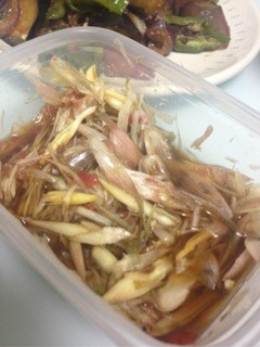 夏です☆みょうがの梅醤油漬け☆-レシピのメイン写真