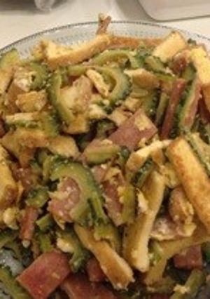 スパムと厚揚げのゴーヤチャンプルー-レシピのメイン写真