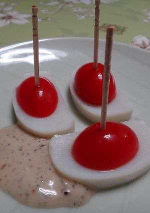 自家製トマトとかまぼこのピンチョス-レシピのメイン写真
