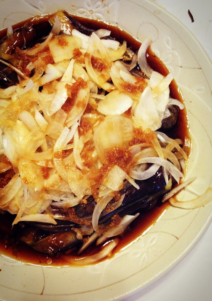 * 焼き茄子の南蛮風 *-レシピのメイン写真