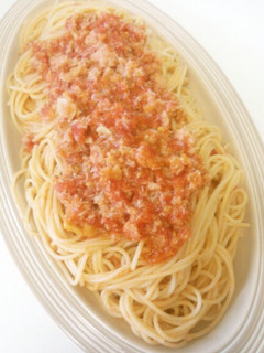 カニとトマトのパスタ♡-レシピのメイン写真