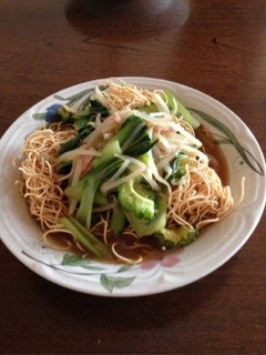 ゴーヤ入り皿うどん-レシピのメイン写真