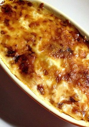 豆腐と青梗菜の明太子グラタン-レシピのメイン写真