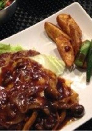 ◈旨みデミグラスハンバーグ◈旨みの幸◈-レシピのメイン写真