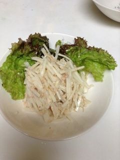 簡単!大根サラダ-レシピのメイン写真