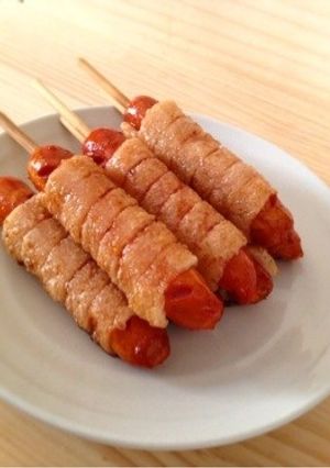 噂の⁈キャンディボーイ＊屋台の餅フランク-レシピのメイン写真