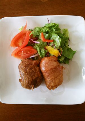 宮崎発！簡単・美味しい肉巻きおにぎり♪-レシピのメイン写真