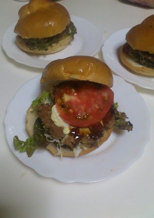 ハンバーガー♪-レシピのメイン写真