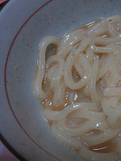 カルボナーラ風!簡単うどん-レシピのメイン写真