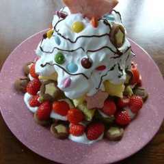 クリスマスツリーケーキ-レシピのメイン写真