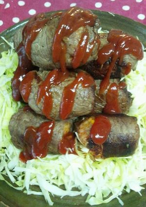 余ったチキンライスで作る簡単ずぼら肉まき-レシピのメイン写真