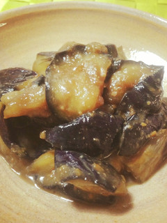 茄子だけ簡単(‾▽‾) *茄子炒り*-レシピのメイン写真